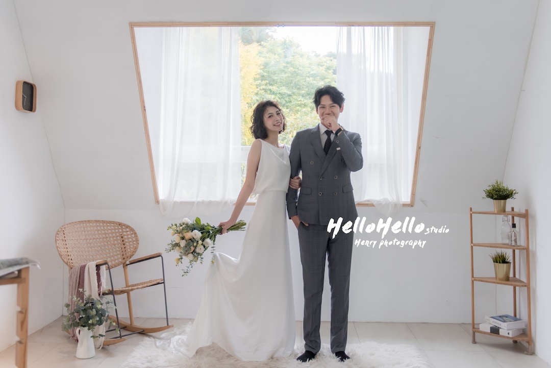 2022年│物超所值的韓風婚紗照│拍美照、免出國│Hello Hello 打招呼│新秘推薦│韓式婚紗照推薦